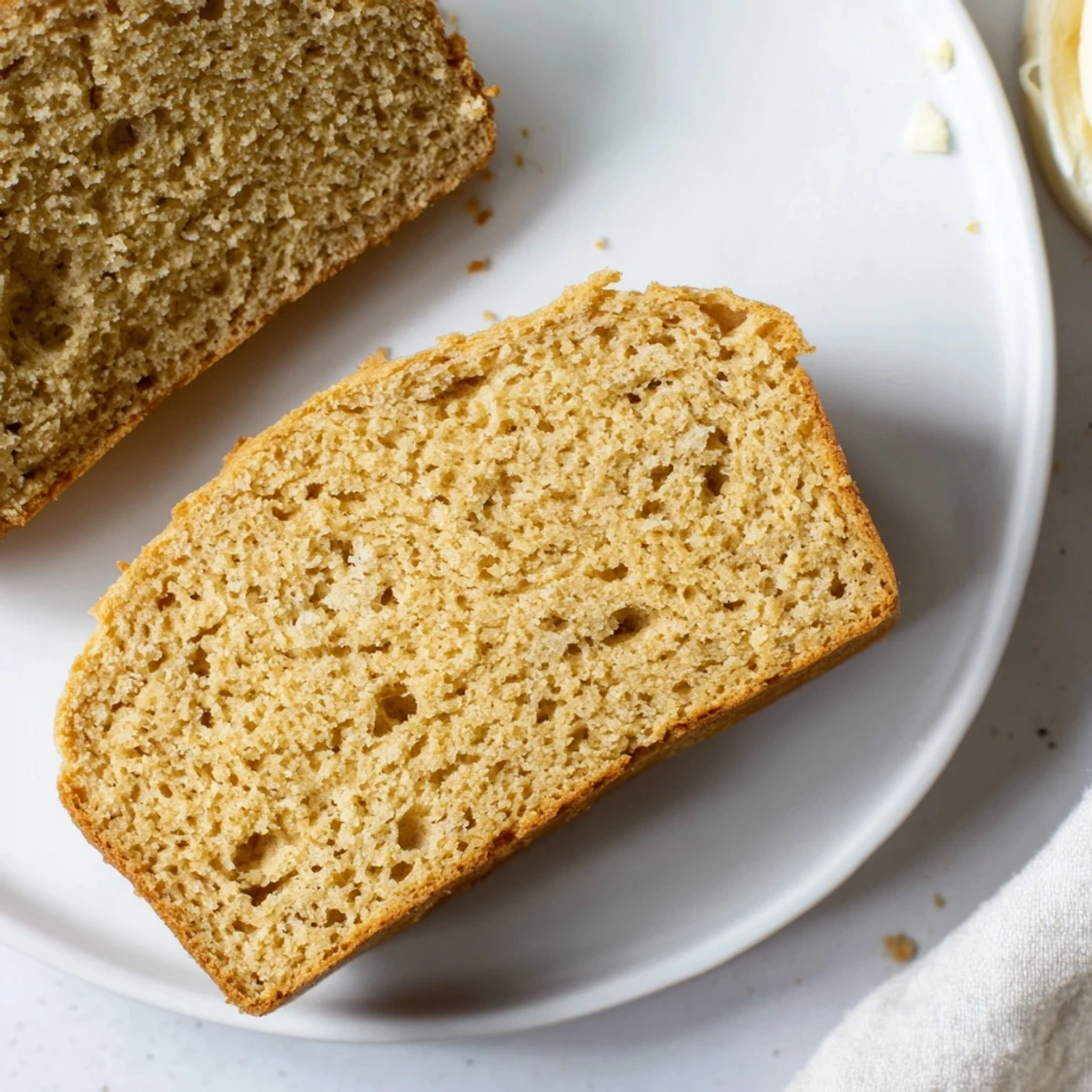 Warm slices of Beer Bread Family Loaf, perfect alongside a hearty stew or soup for dinner.