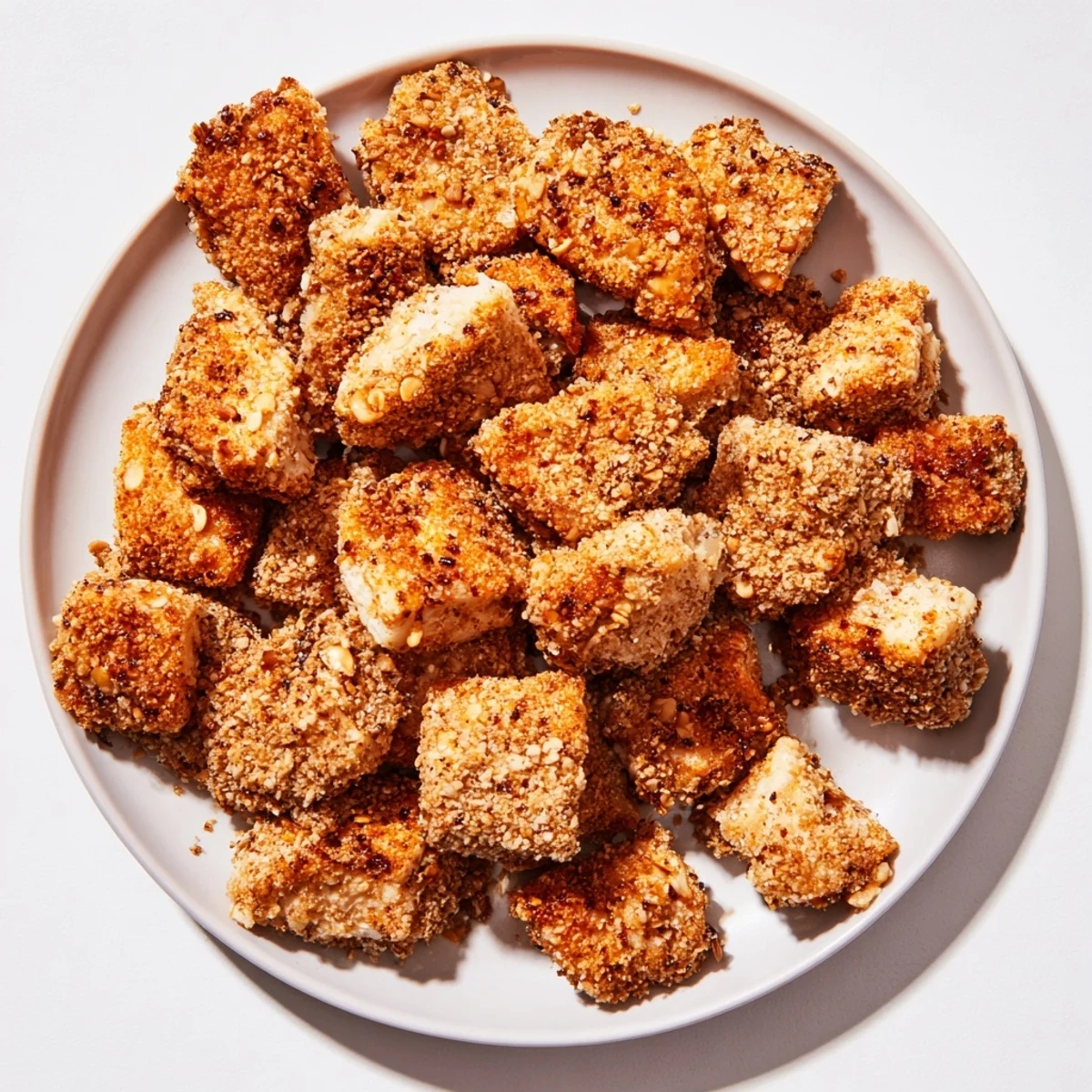 Pretzel Huhn Bites lecker knusprig