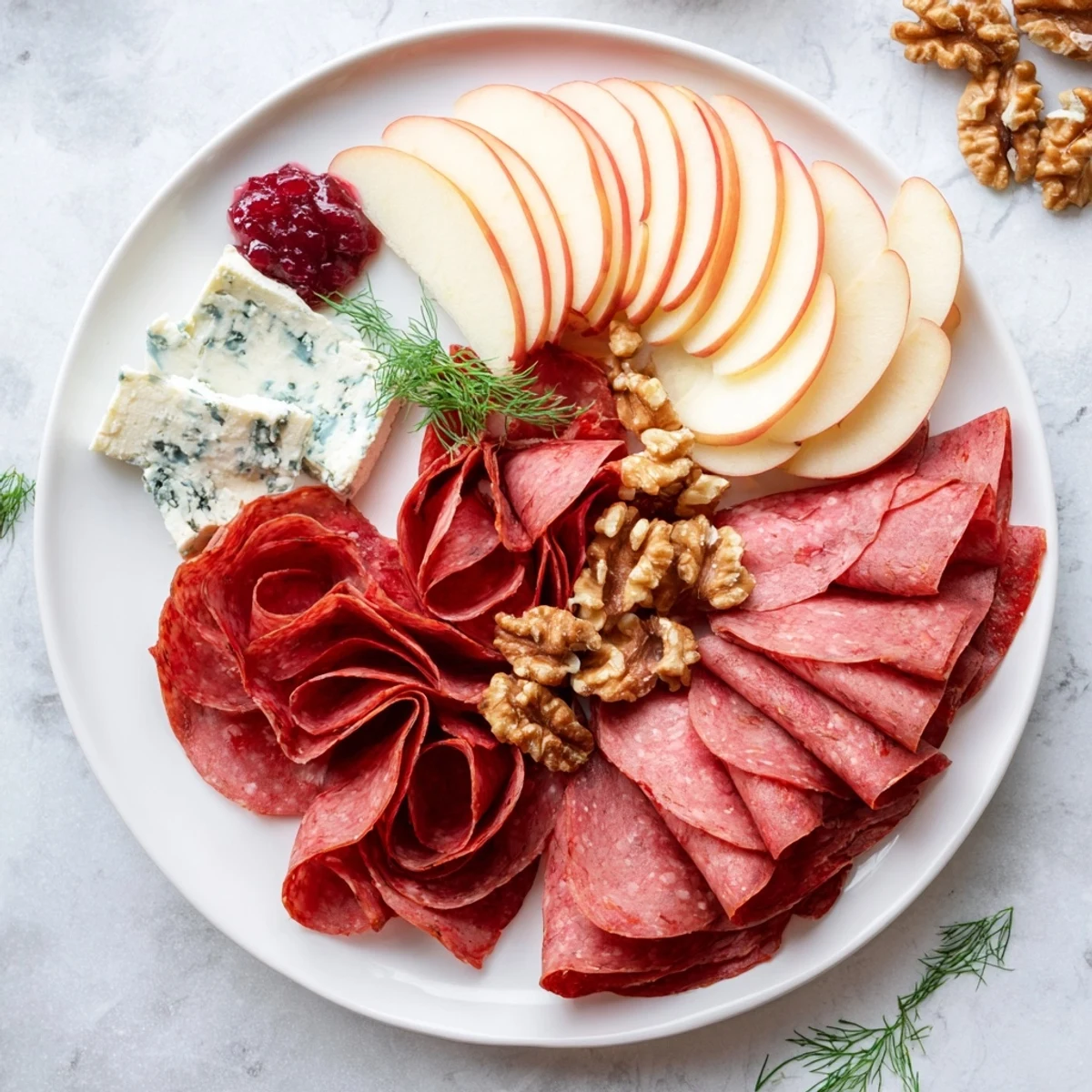 Rentier Charcuterie Platte Nordisch