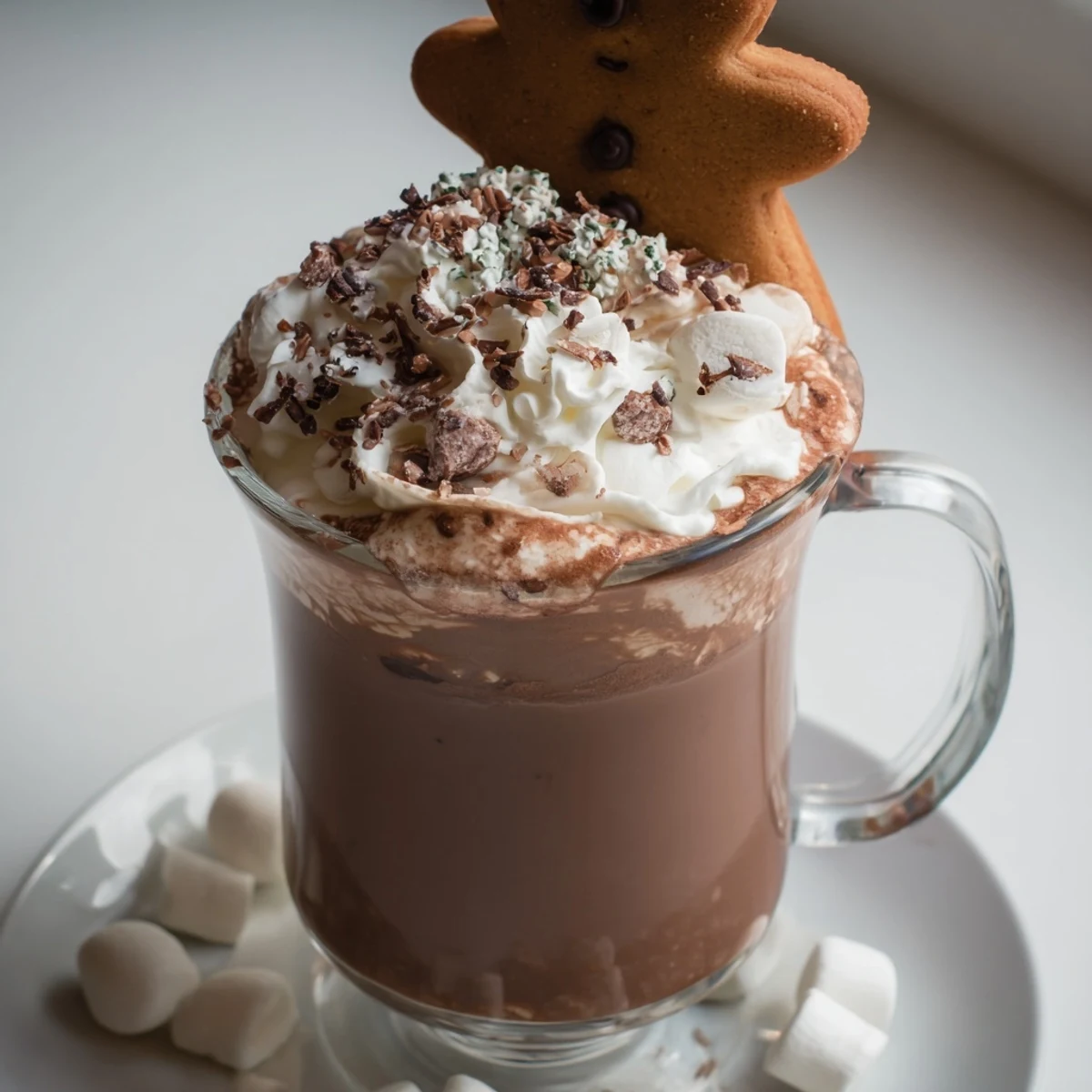 Picture this: a delightful Cozy Bear Hot Cocoa Board, overflowing with candy and whimsical cookies.