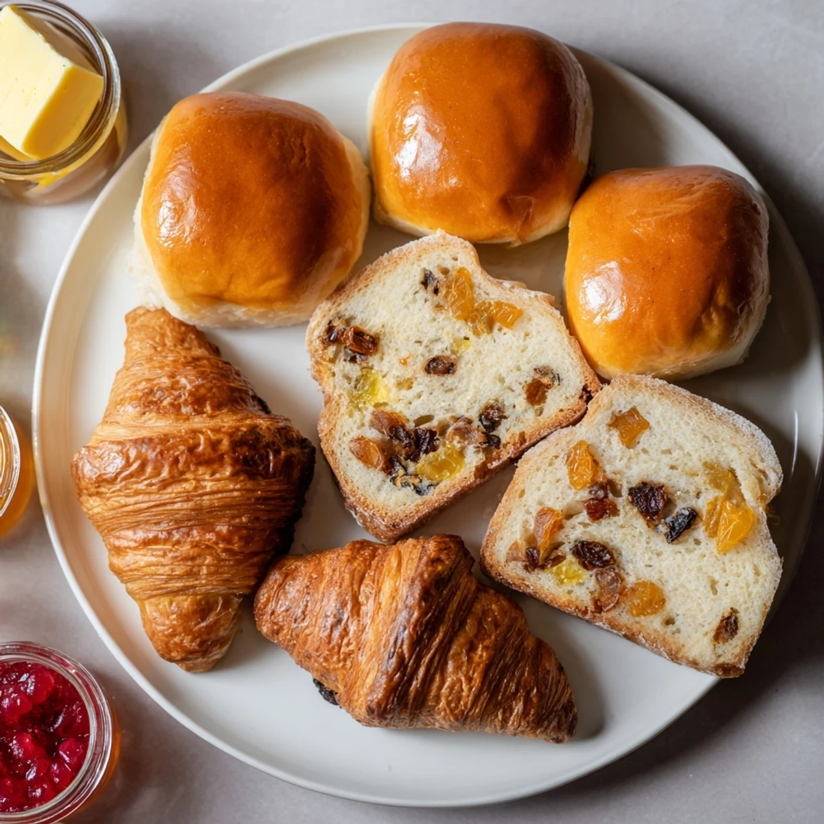 Christmas Brunch Gift Box 2025 overflowing with delicious sweet and savory treats, perfect for gifting.