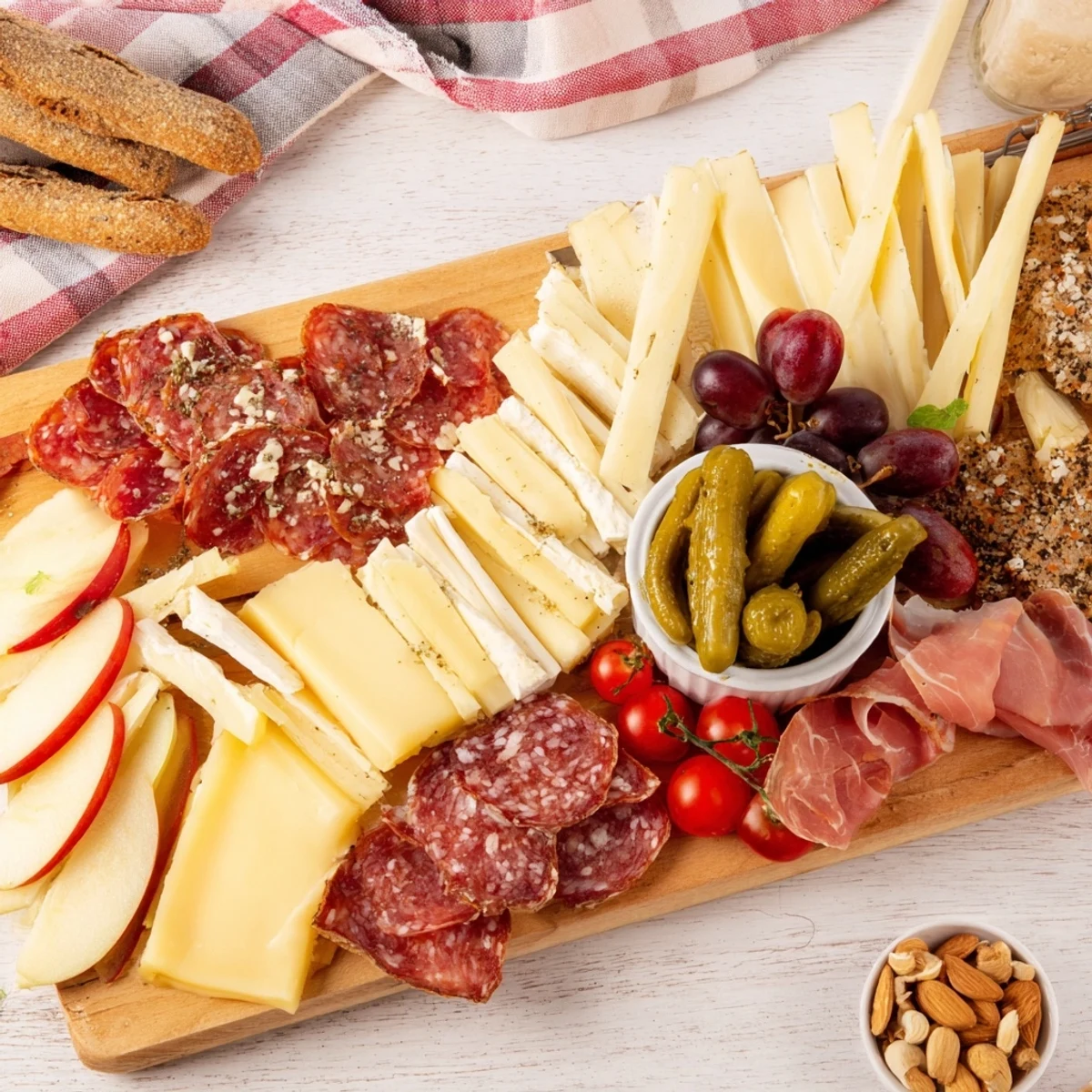 Cheval Heureux Käse und Wurst