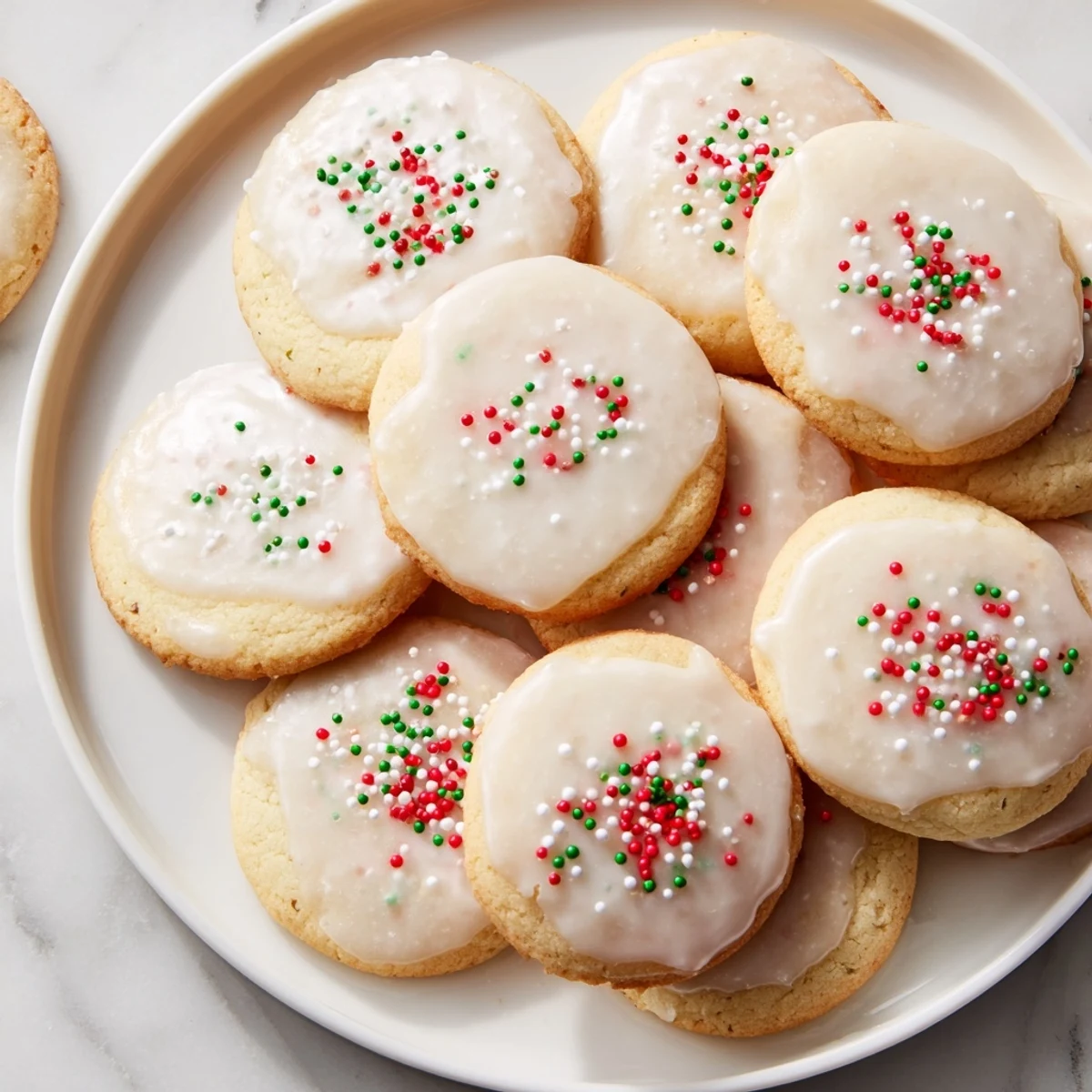 Holiday Cookies Icing Drizzle
