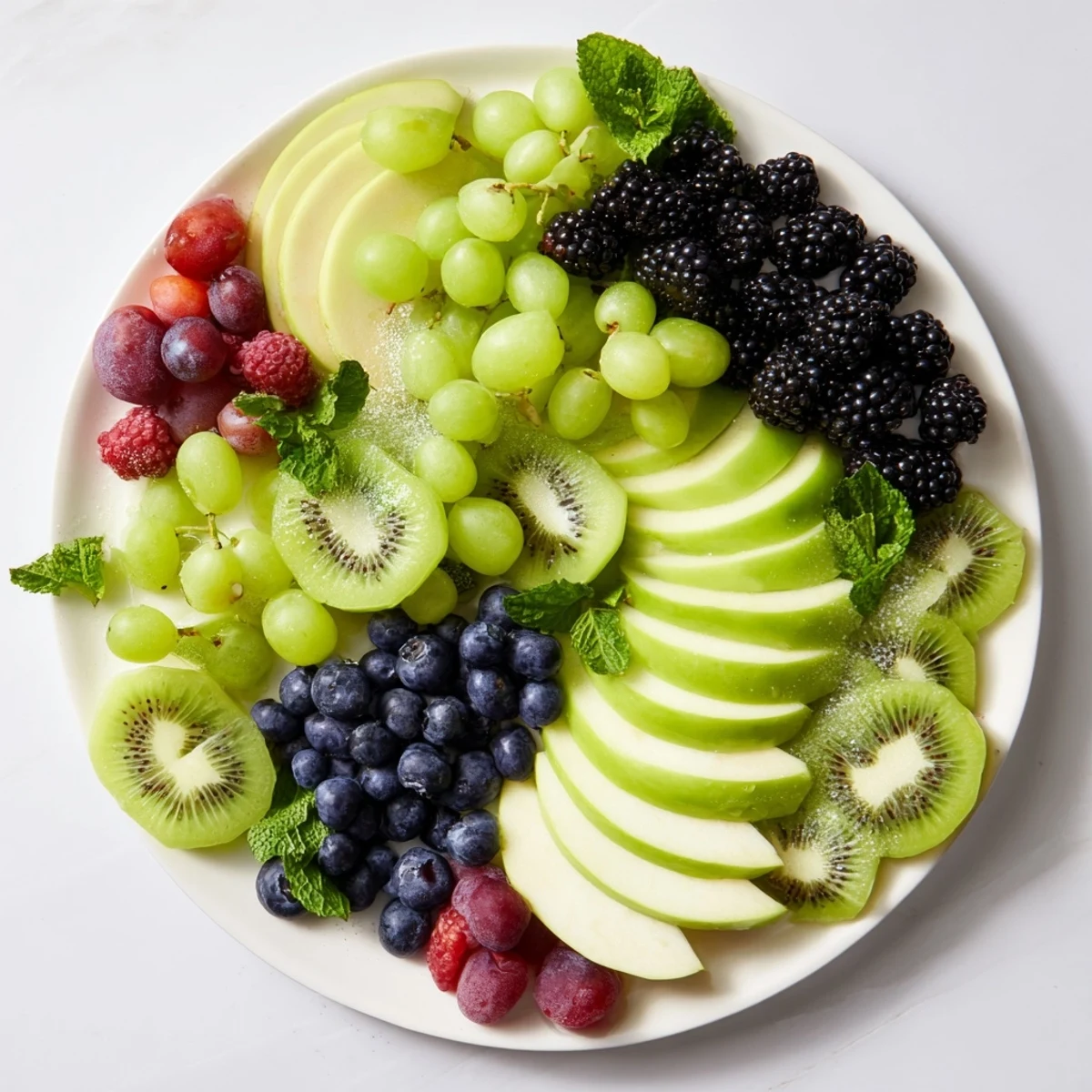 Aurora Borealis Fruchtplatte