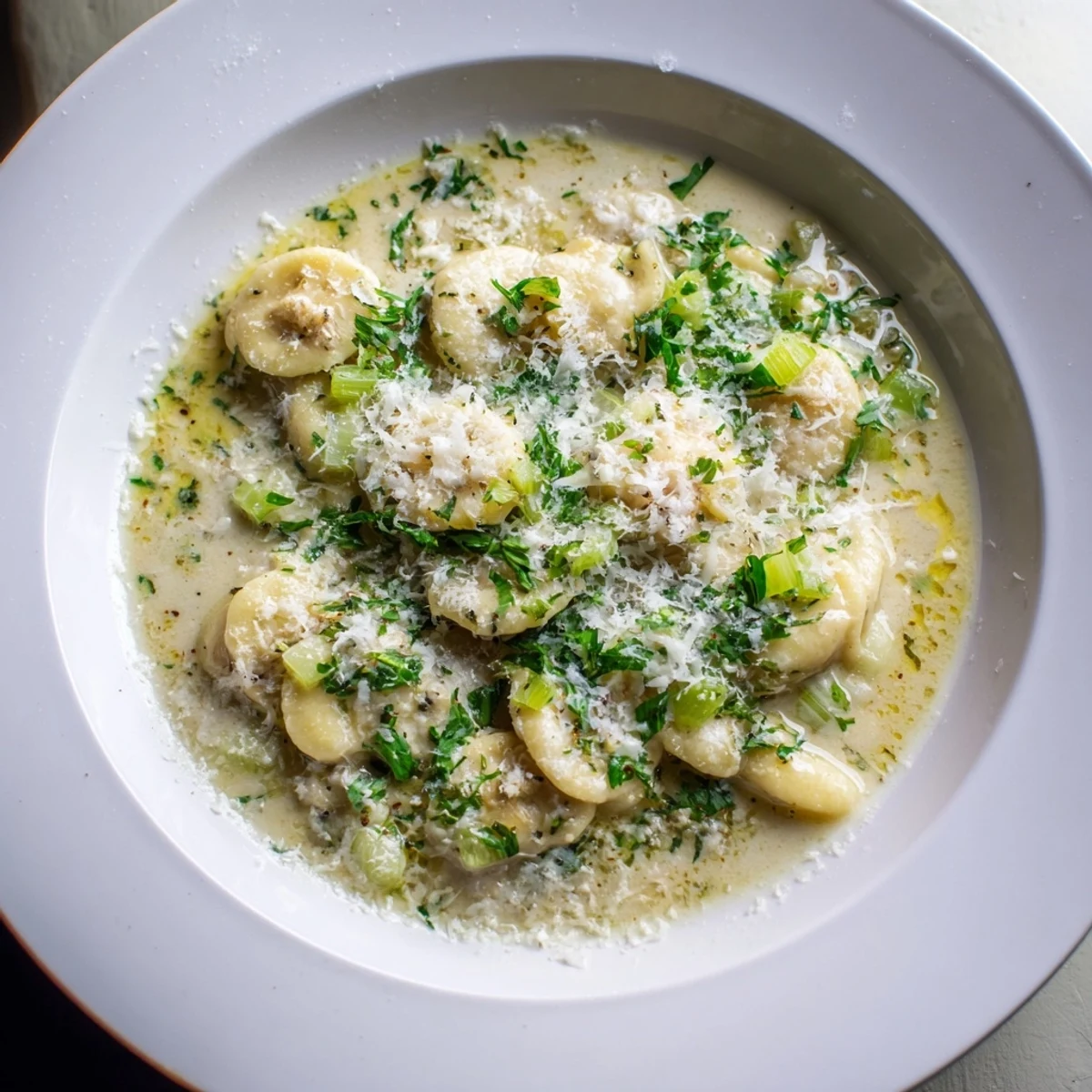Golden, glistening one-pot garlic butter ditalini, showcasing the rich sauce and perfectly cooked pasta.