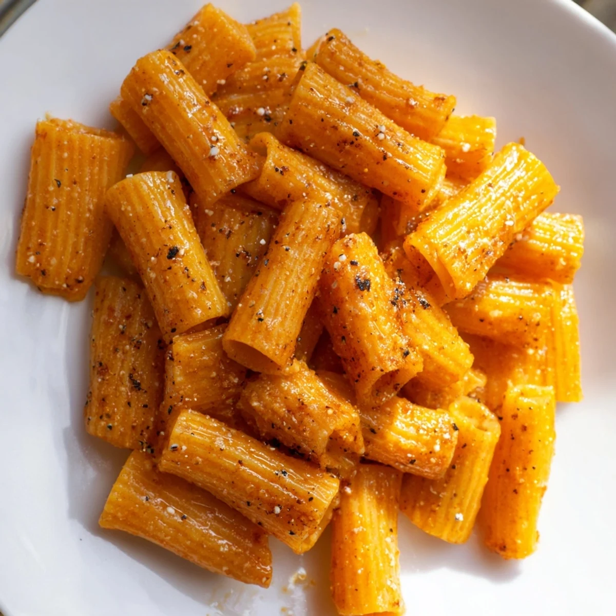 Crunchy Parmesan Pasta Chips