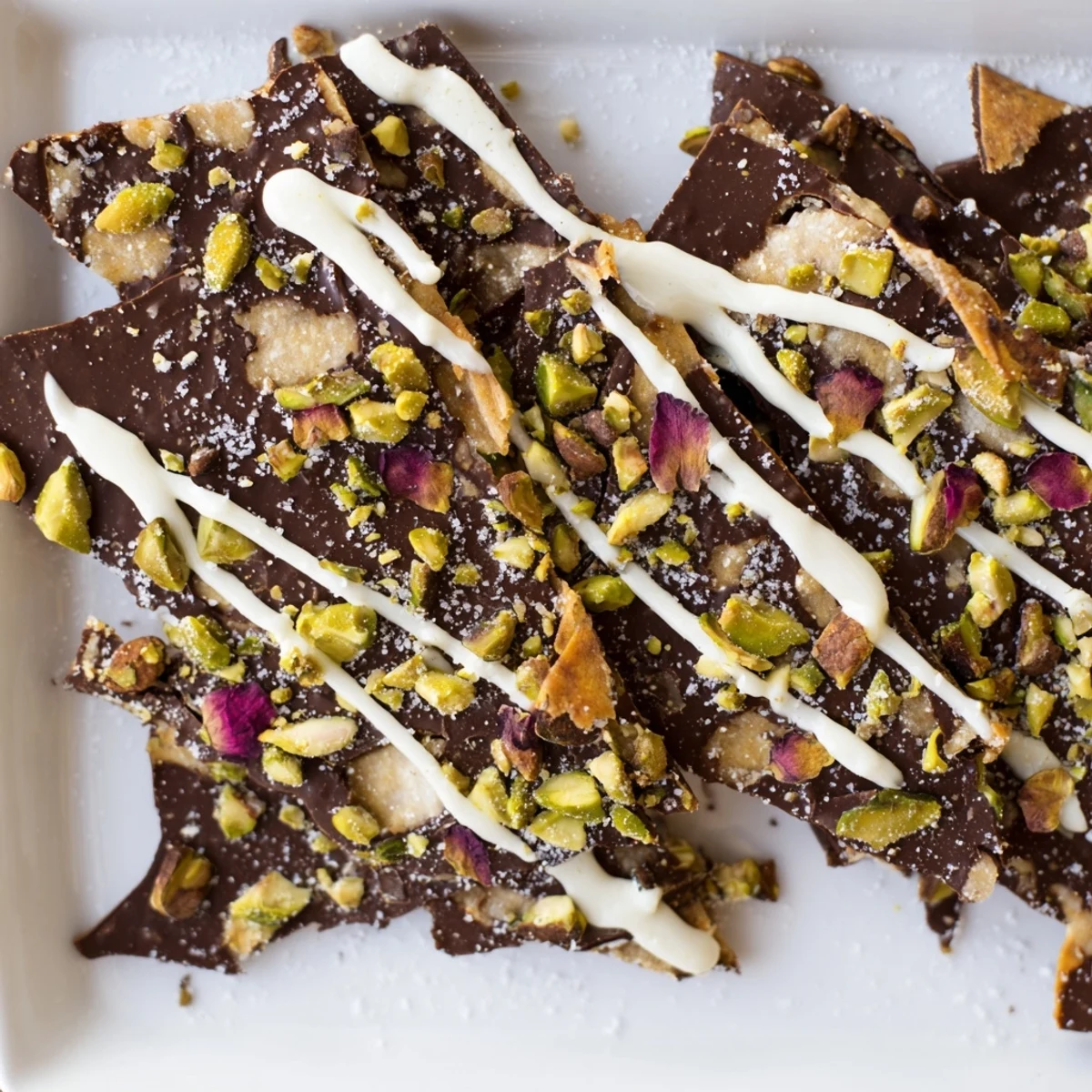 Pistazien Dubai Schokolade Bark