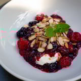 Deutsche Beerenkompote Vanille Joghurt