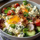 Saftiger Hüttenkäse Frühstück Bowl