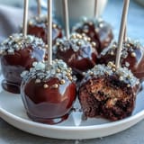 Festliche Cake Pops in Topfform mit goldener Dekoration für St. Patrick's Day.  