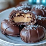 Hausgemachte Erdnussbutter Ostereier