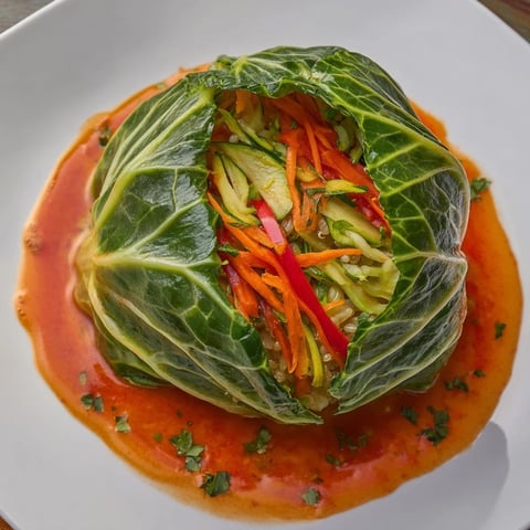 Here are three ALT texts for the Rainbow Sauerkraut Rolls recipe: