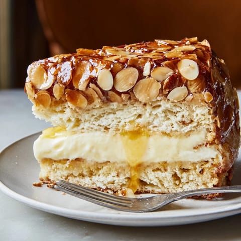 Bienenstich mit Vanillepudding