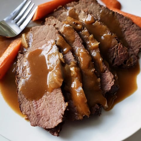 Sauerbraten deutscher Rinderbraten