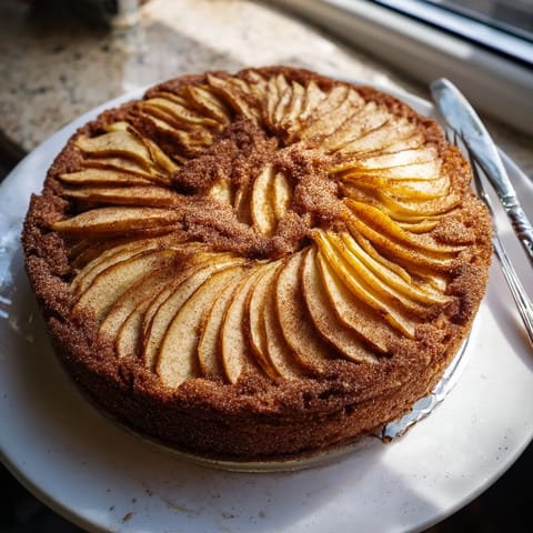 Deutscher Apfelkuchen fein