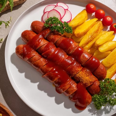 Currywurst Board Global Senf