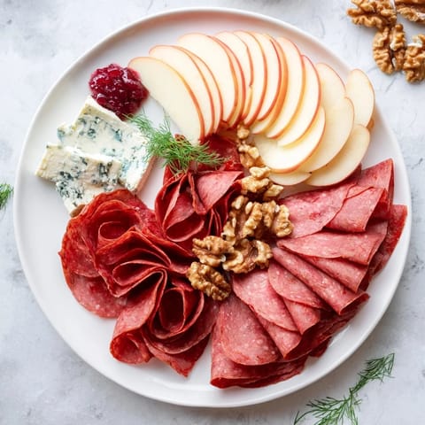 Rentier Charcuterie Platte Nordisch