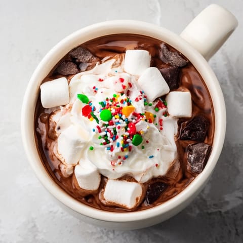 Delicious Reindeer Hot Cocoa Bar ingredients beautifully arranged, ready for a fun holiday gathering.