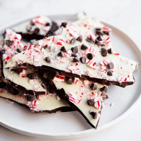 Peppermint Bark Schokolade Shards