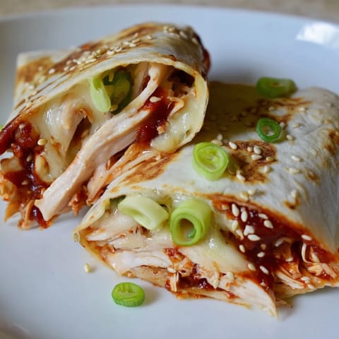 Korean BBQ Chicken Wrap