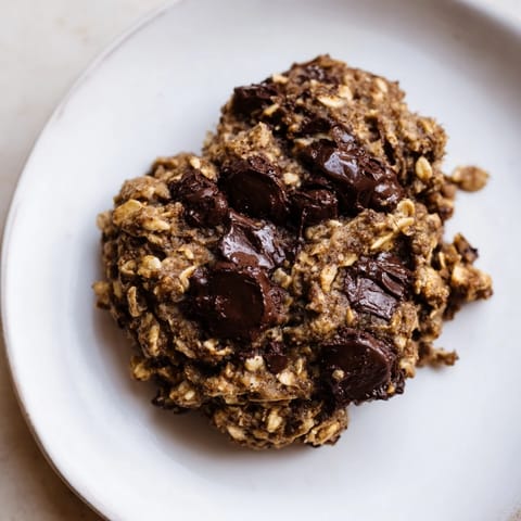 Schoko Hafer Frühstück Keks