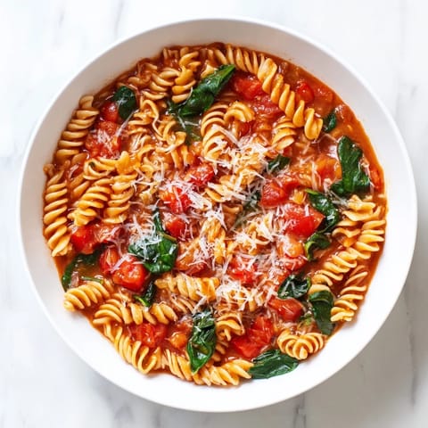 Tomato Spinach One-Pot Rotini #196