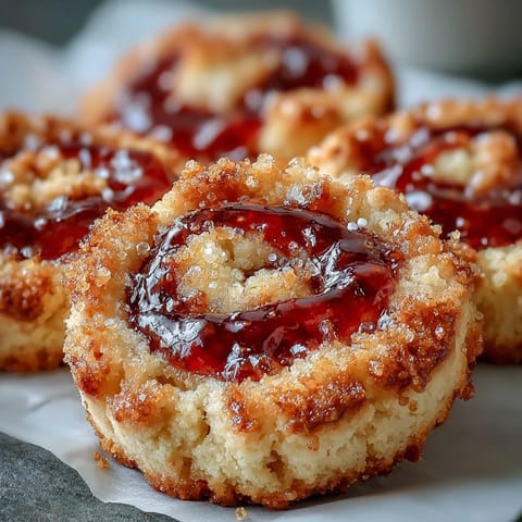 Frische Raspberry Swirl Shortbread Cookies mit cremiger Butter-Textur und glasurartigem Marmeladen-Swirl, serviert zu Tee. 