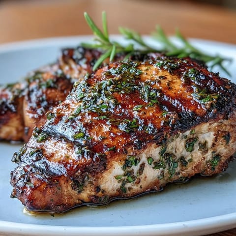 Grilled Herb Chicken Roasted