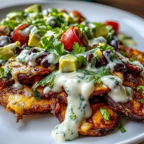 Vegan Süßkartoffel Nachos