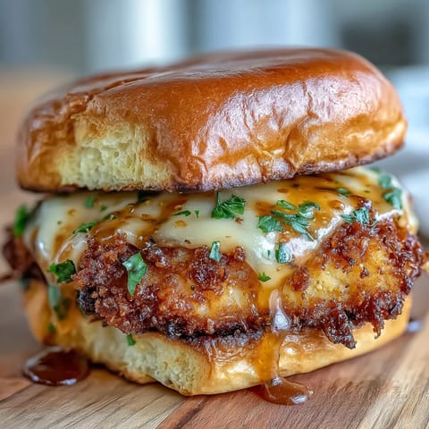 Honig Senf Huhn Slider