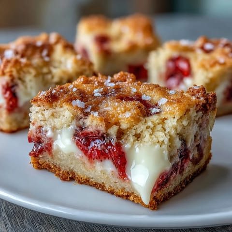 Erdbeer weiße Schokolade Bars