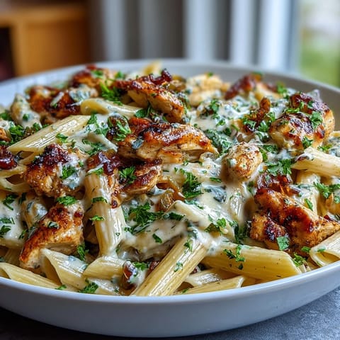 Cremig Mississippi Huhn Pasta