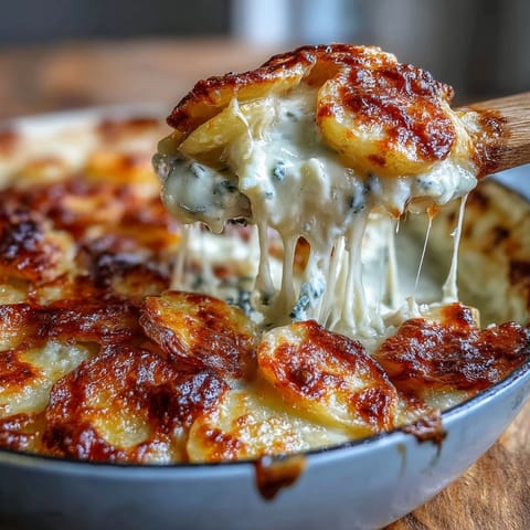 Cremige au Gratin Kartoffeln