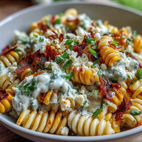Mexikanischer Streetcorn Pasta Salat