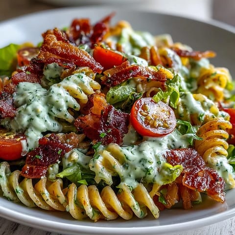 BLT Pasta Avocado Ranch