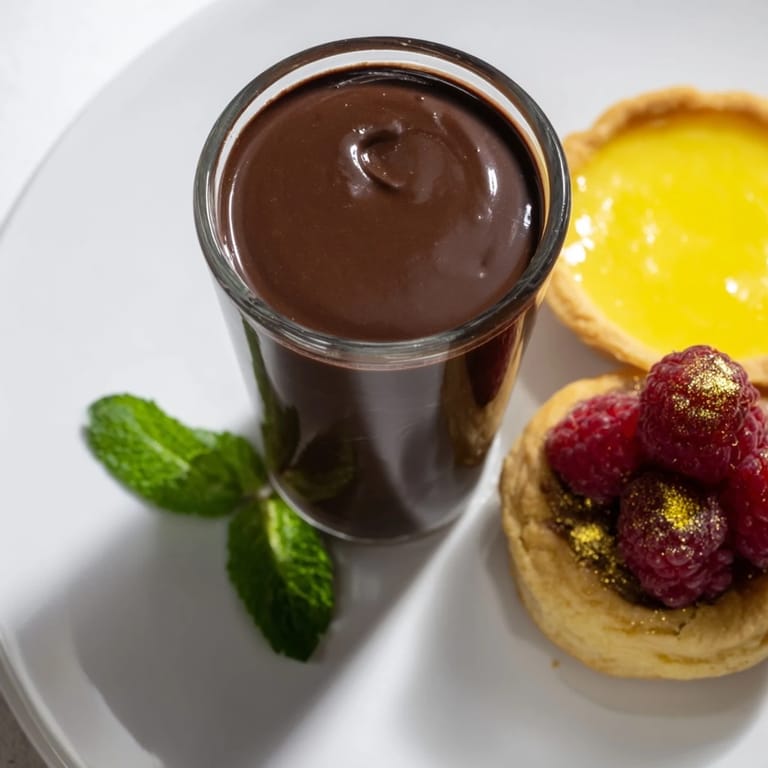 A close-up shot of the Assiette de Desserts Starry Delight shows colorful garnishes and layered textures in the desserts.