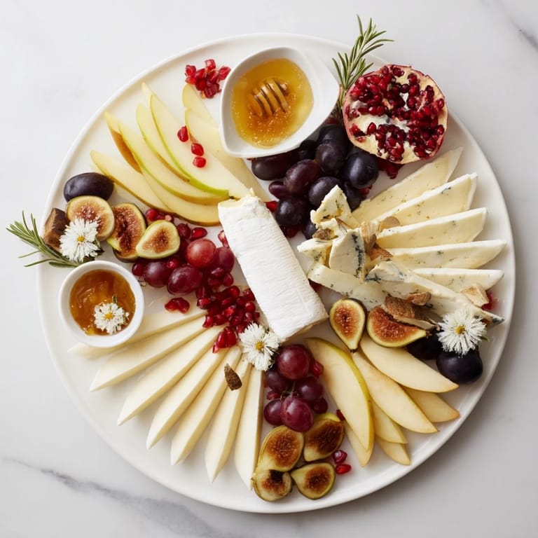 Perfect for entertaining, this Star of Bethlehem cheese platter offers a delicious array of flavors.
