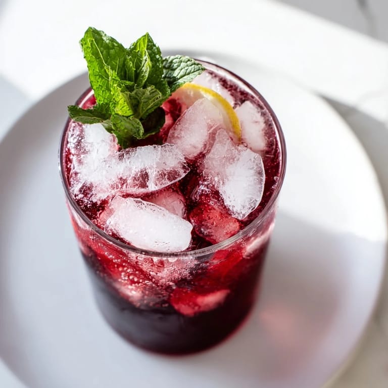 Enjoy a cool glass of Sleepy Girl Cherry Mocktail: tart, bubbly, and ready in minutes.