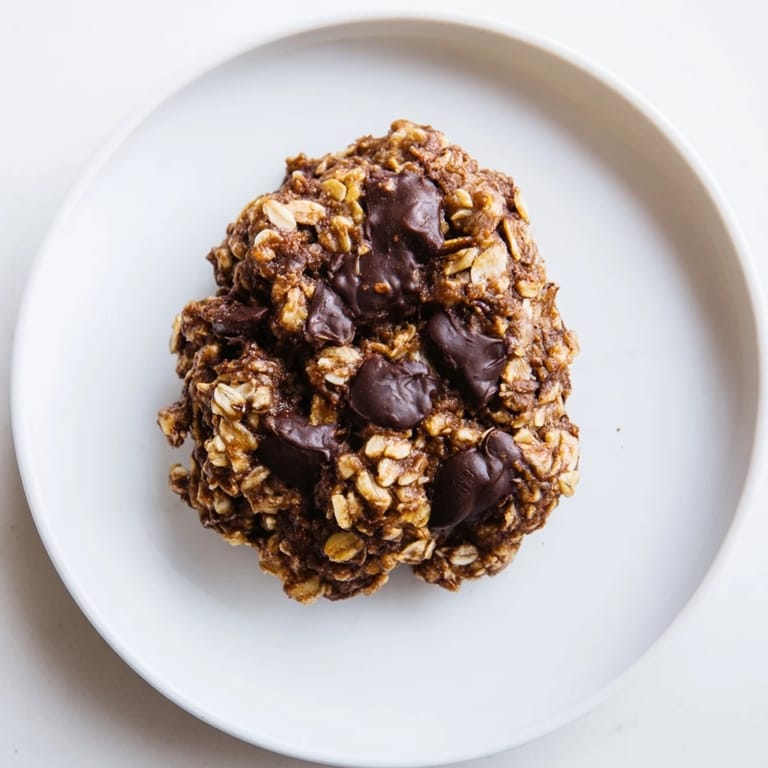 Here are the 3 ALT image texts for the Chocolate Oatmeal Breakfast Cookie recipe: