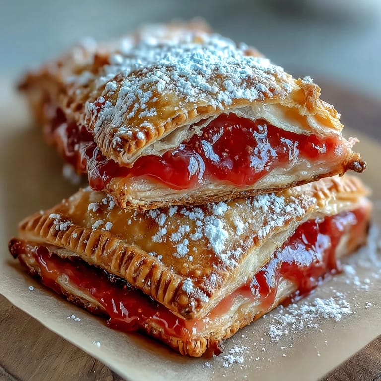 Hägemachtes Guava Cheese Pop Tarts Rezept als Dessert oder süßes Frühstück