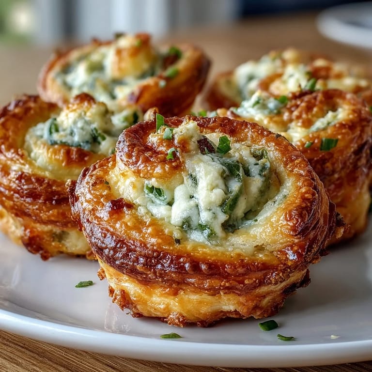Freshly baked Jalapeño Popper Twists showing flaky pastry, melted cheese, and green jalapeño slices.