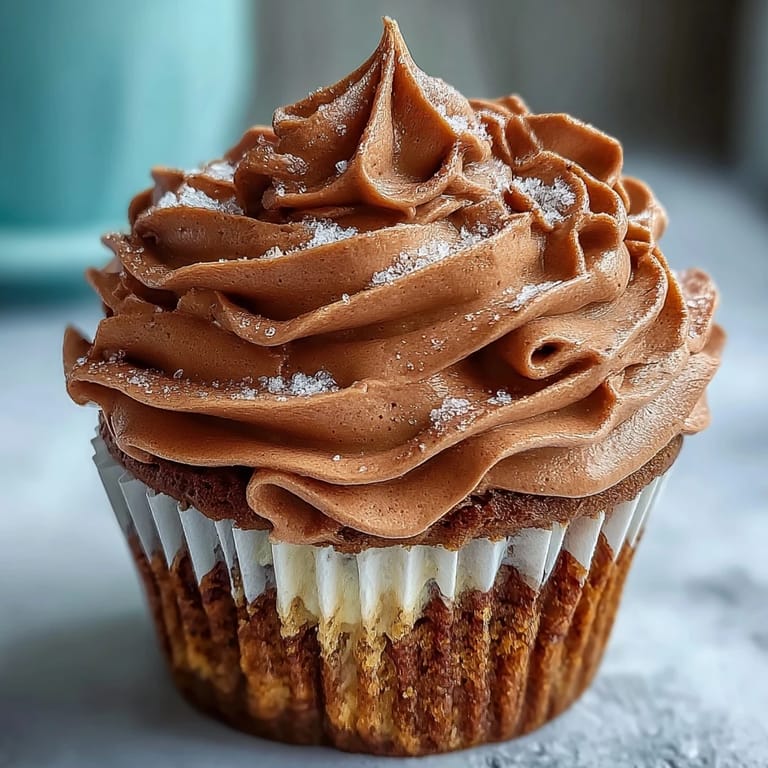 Süße Taurus Geburtstag Cupcakes, inspiriert von dieser erdigen, verführerischen Terracotta-Buttercreme.