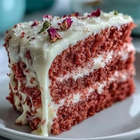 Rosé-Wein-Velvet-Kuchen mit Goldtropfen: Eleganter pinker Kuchen mit roséinfundiertem Teig und glänzendem Gold-Dekor.